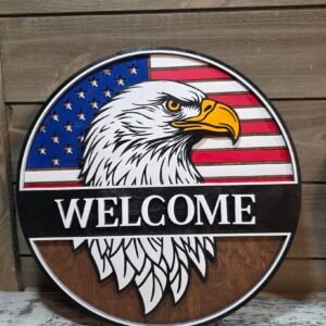 Patriotic wall Decor (Eagle)