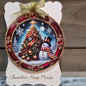 4 inch Snowman Ornament